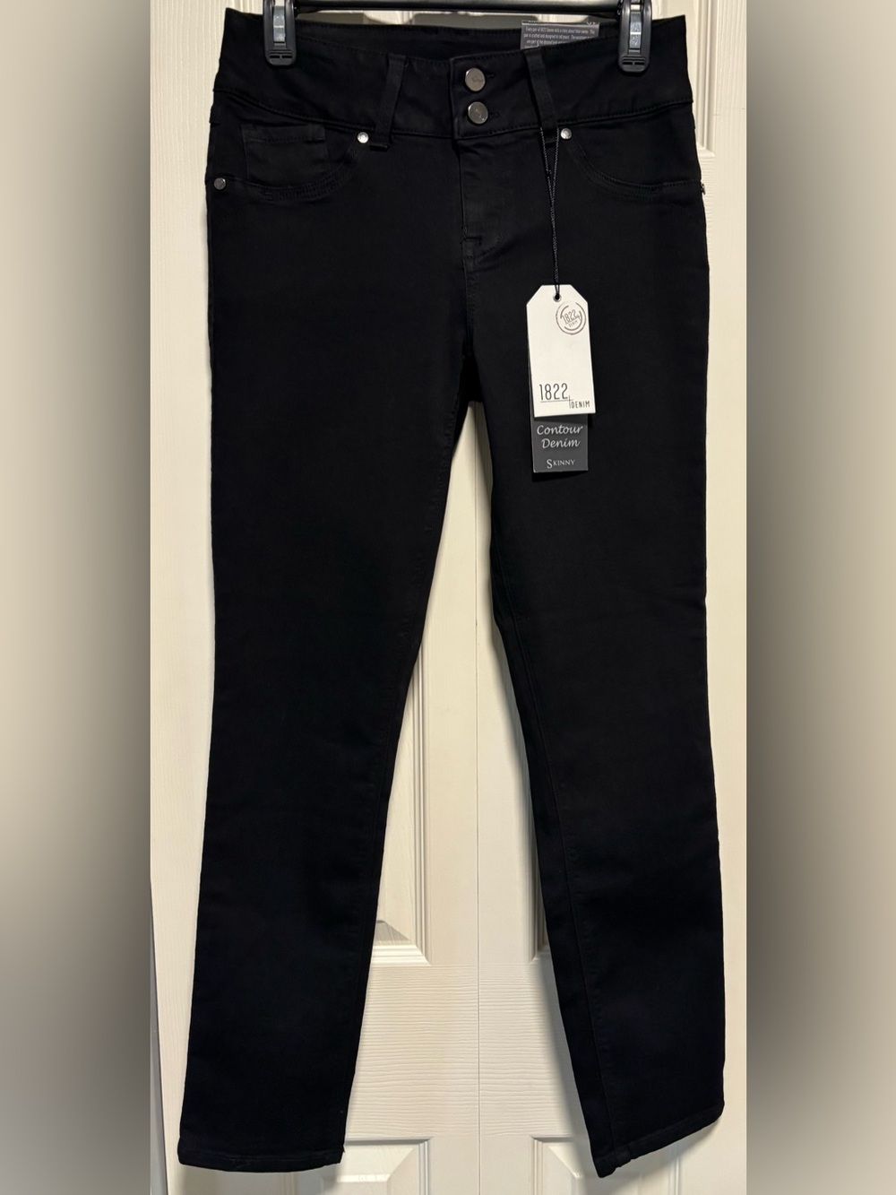 NWT 1822 Denim Skinny Black Denim Jeans
